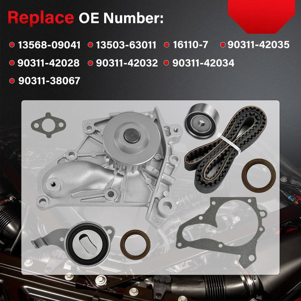 Performance Water Pump & Timing Belt Kit for Toyota Celica (1990-1999) 2.2L