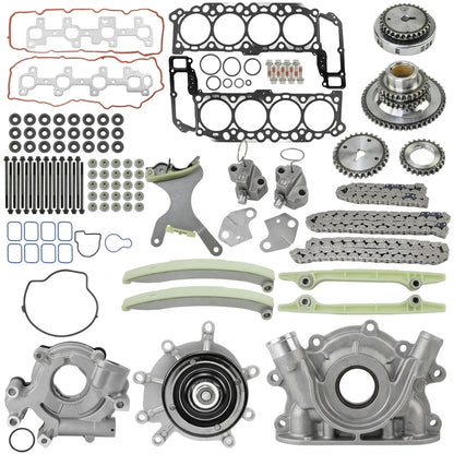Performance Water Pump Timing Chain & Head Gasket Kit for Jeep Grand Cherokee (2004-2007) 4.7L
