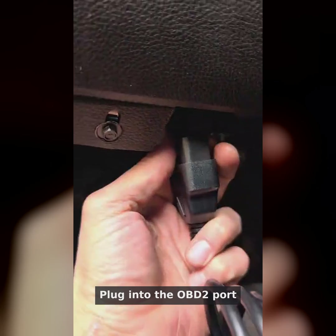 Real install video: plug into OBD2, LEDs light up