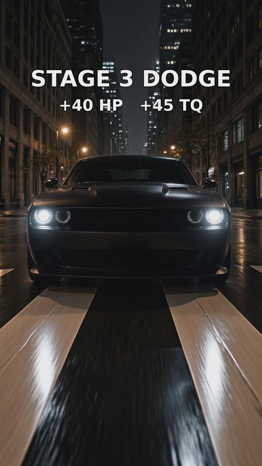 Stage 3 Dodge OBD2 chip — plug-in install and power gains