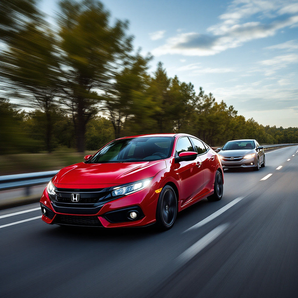 Cold Air Intake For Honda Civic EX/LX/DX (2012-2015) with 1.8L L4 Engine Matte Black