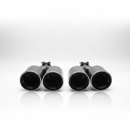 Quad Exhaust Tips Carbon for for BMW G20 G22 G29 G30 (2019-2025)