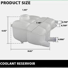 Radiator Coolant Overflow Tank Reservoir Ford Focus (2013-2018) Escape (2013-2016) 