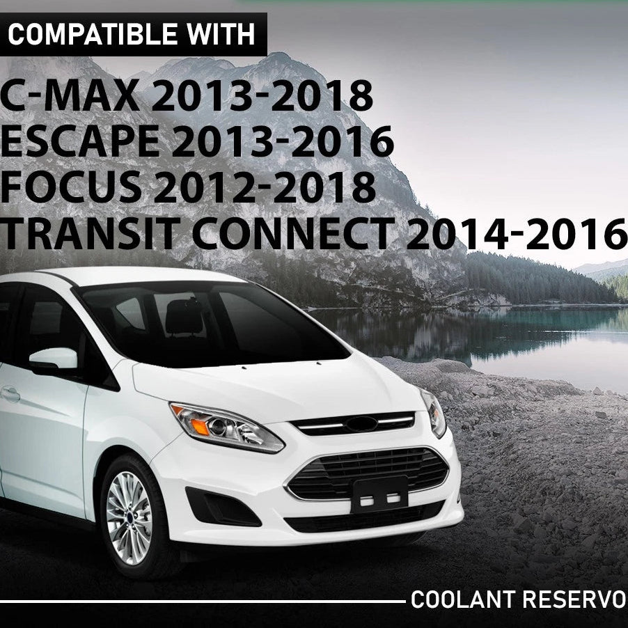 Radiator Coolant Overflow Tank Reservoir Ford Focus (2013-2018) Escape (2013-2016) 