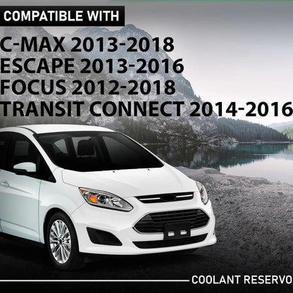 Radiator Coolant Overflow Tank Reservoir Ford Focus (2013-2018) Escape (2013-2016) 