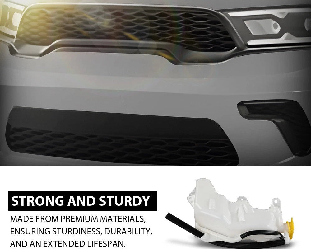 Radiator Coolant Overflow Tank Reservoir Jeep Grand Cherokee Dodge Durango (2011-2024) 3.6L 5.7L 6.2L