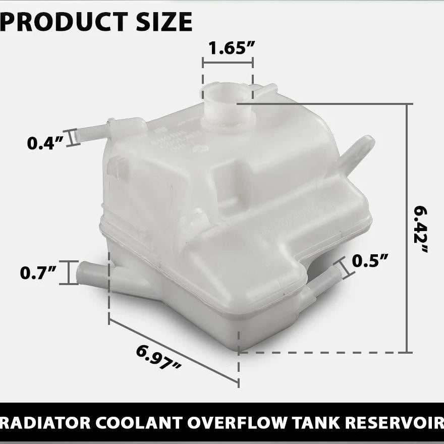 Radiator Coolant Overflow Tank Reservoir Mazda RX-8 (2004-2011) 