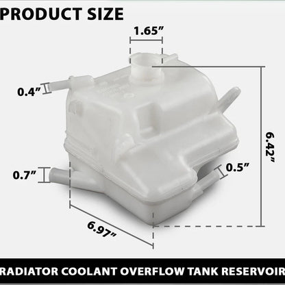 Radiator Coolant Overflow Tank Reservoir Mazda RX-8 (2004-2011) 