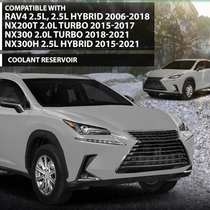 Radiator Coolant Overflow Tank Reservoir Toyota RAV4 Lexus NX200t NX300h (2006-2018) 2.0L 2.5L