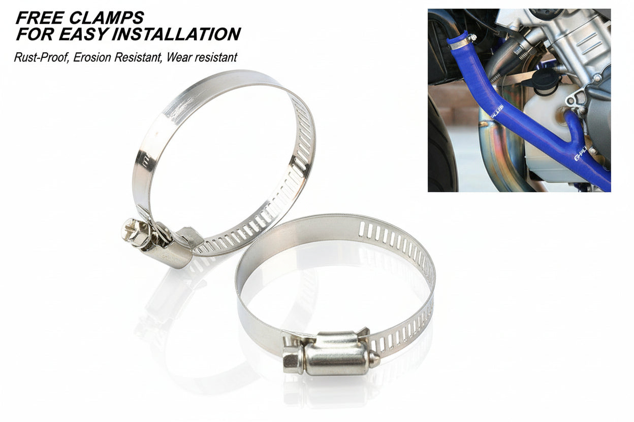 Radiator Coolant Silicone Hose Kit for Ford Mustang GT & Cobra (1979-1993) 5.0L Engine