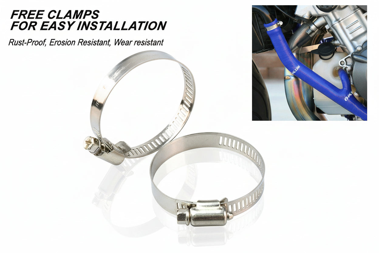 Radiator Coolant Silicone Hose Kit for Toyota Tacoma Pickup (1990-1995) 3.0L Engine