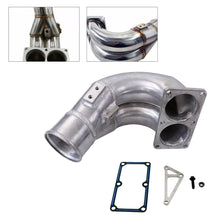 Stainless Steel 3.5" Raw Intake Elbow For Dodge Ram (2007-2018) Cummins 6.7 6.7L Diesel Engine