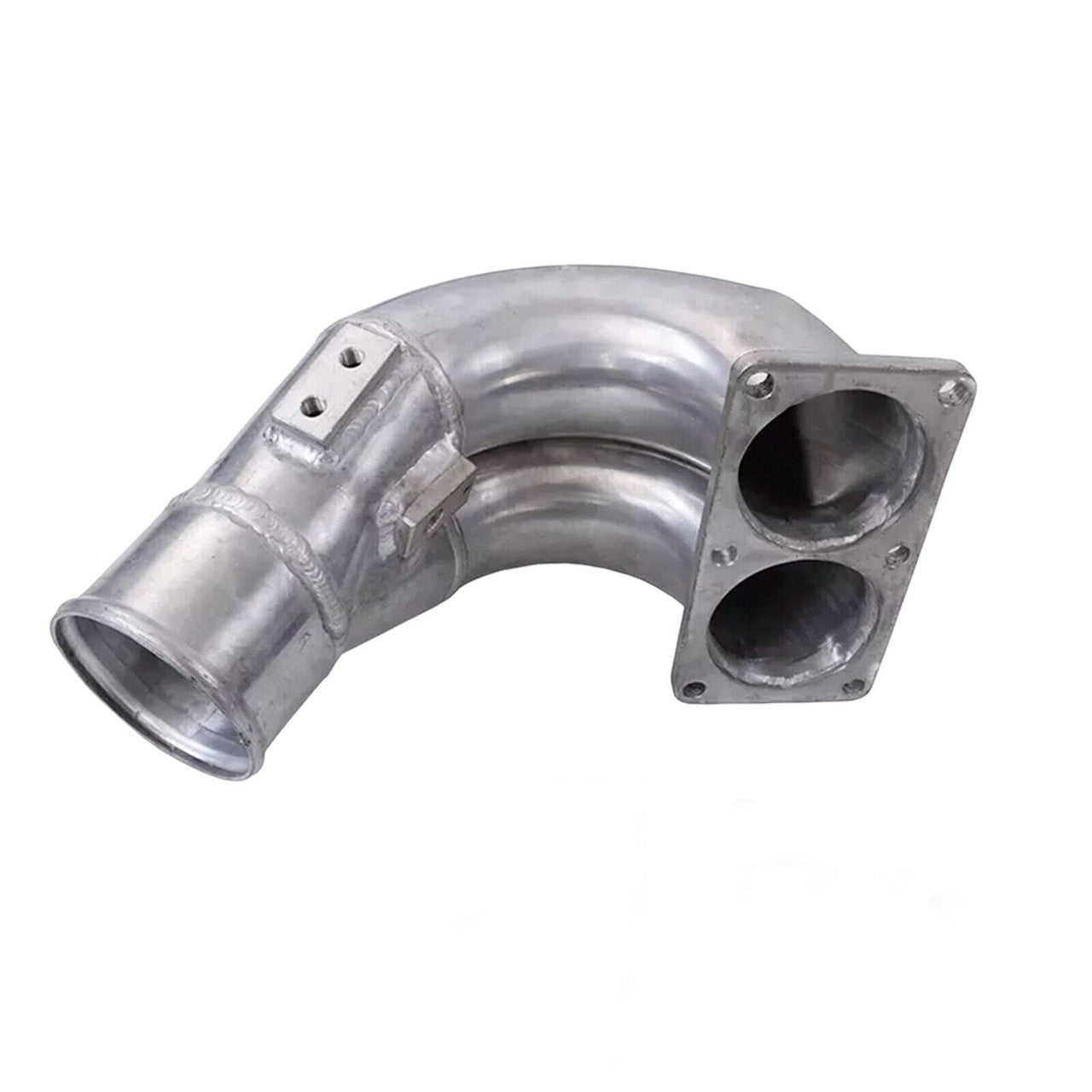 Stainless Steel 3.5" Raw Intake Elbow For Dodge Ram (2007-2018) Cummins 6.7 6.7L Diesel Engine