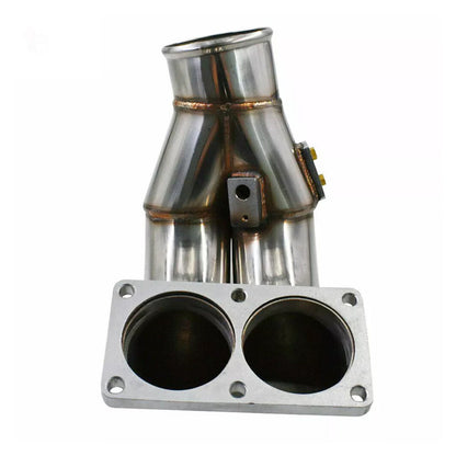 Stainless Steel 3.5" Raw Intake Elbow For Dodge Ram (2007-2018) Cummins 6.7 6.7L Diesel Engine