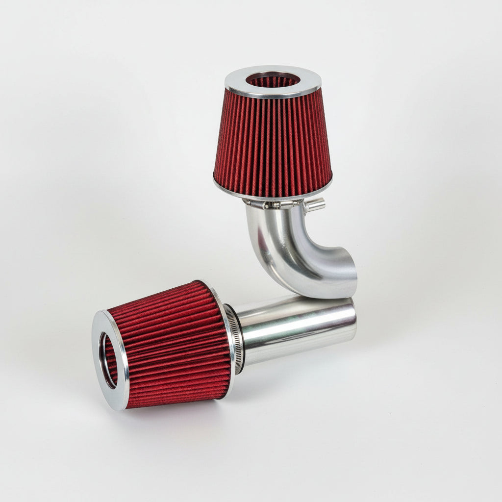 Red Cold Air Intake for Ford F150 (1988-1995) 5.0L and 5.8L V8 Non-Mass Air Flow Sensor Engines Only