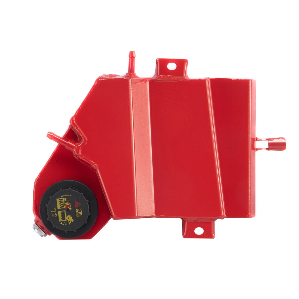 Red Aluminum Coolant Overflow Expansion Tank for Ford F-450 F-550 (2003-2007) 6.0L