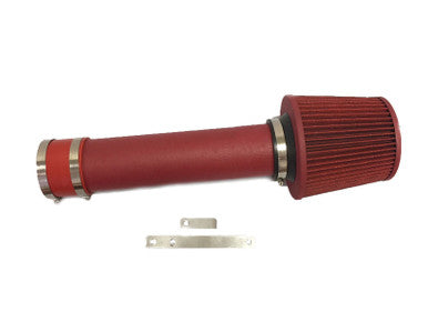 Red Coated Cold Air Intake for (1997-2003) Ford F150 4.2L V6 OHV Engine Default Title