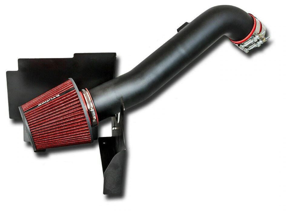 Cold Air Intake Kit for Chevrolet Silverado 2500HD/3500 (2001-2004) with 6.6L V8 Diesel Engine Black
