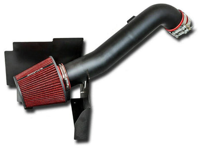 Cold Air Intake Kit for Chevrolet Silverado 2500HD/3500 (2001-2004) with 6.6L V8 Diesel Engine Black