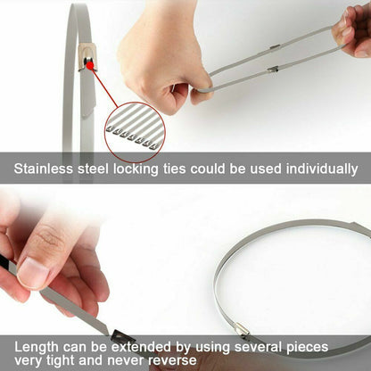 50 FT Thermal Wrapping Red Heat Tape for Exhaust Manifold Headers