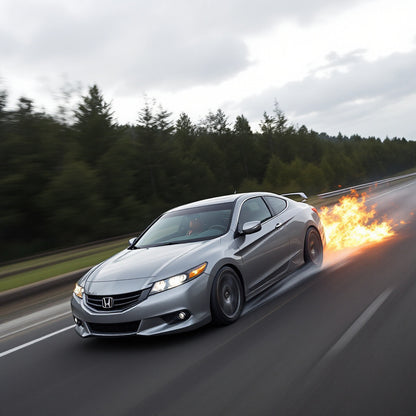 Cold Air Intake Kit for Honda Accord (2008-2012) with 3.5L V6 Engine Red