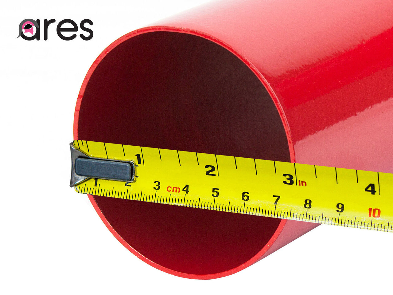 Cold Air Intake ARES-GK for Chevy Camaro (2016-2021) 3.6L V6 Engine Red Polish