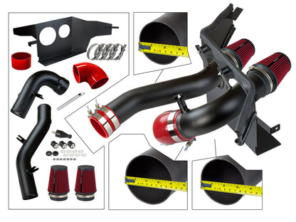 Cold Air Intake For Ford F-150 Raptor (2017-2023) 3.5L V6 Turbo Red