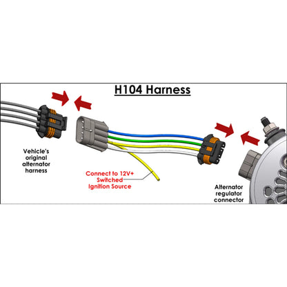 H104 Indicator Light Adapter Harness | 1996-2004 GM Truck & SUV & LS Swaps