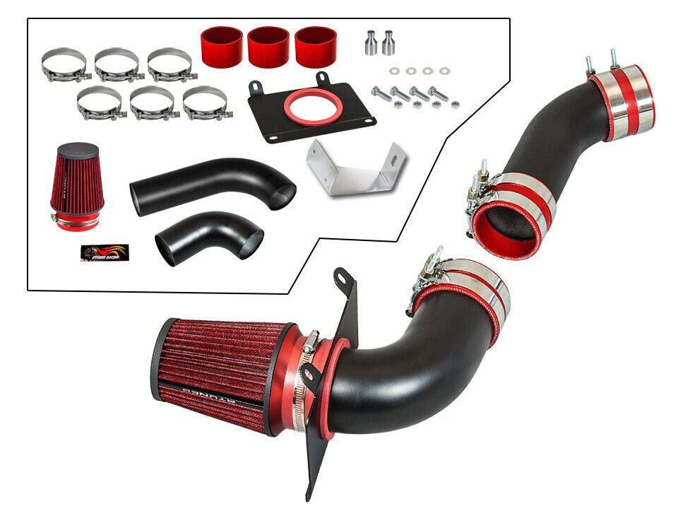 Cold Air Intake Kit for Ford Mustang (1989-1993) LX GT 5.0L V8 Engine Black