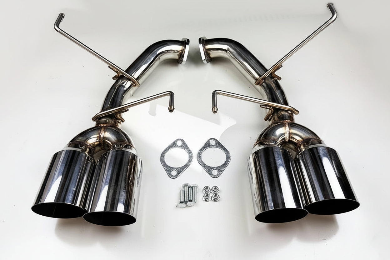 Quad Tip Muffler Exhaust Tips for Subaru WRX (2022-2026)
