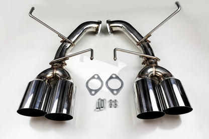 Quad Tip Muffler Exhaust Tips for Subaru WRX (2022-2026)