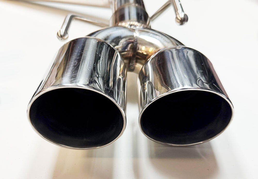 Exhaust Muffler Delete Axle Back Quad Tips for Lexus IS200t IS300 IS350 17-20