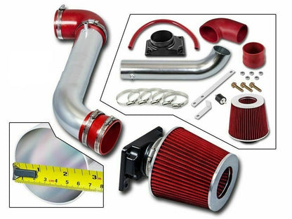 Cold Air Intake For Mitsubishi Galant (1999-2003) With 2.4L 4-cyl / 3.0 V6 Engines Red