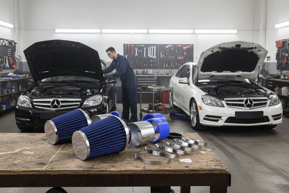 Admission d'air froid pour Mercedes Benz C300 C350 (2008-2012) moteurs 3.0L et 3.5L