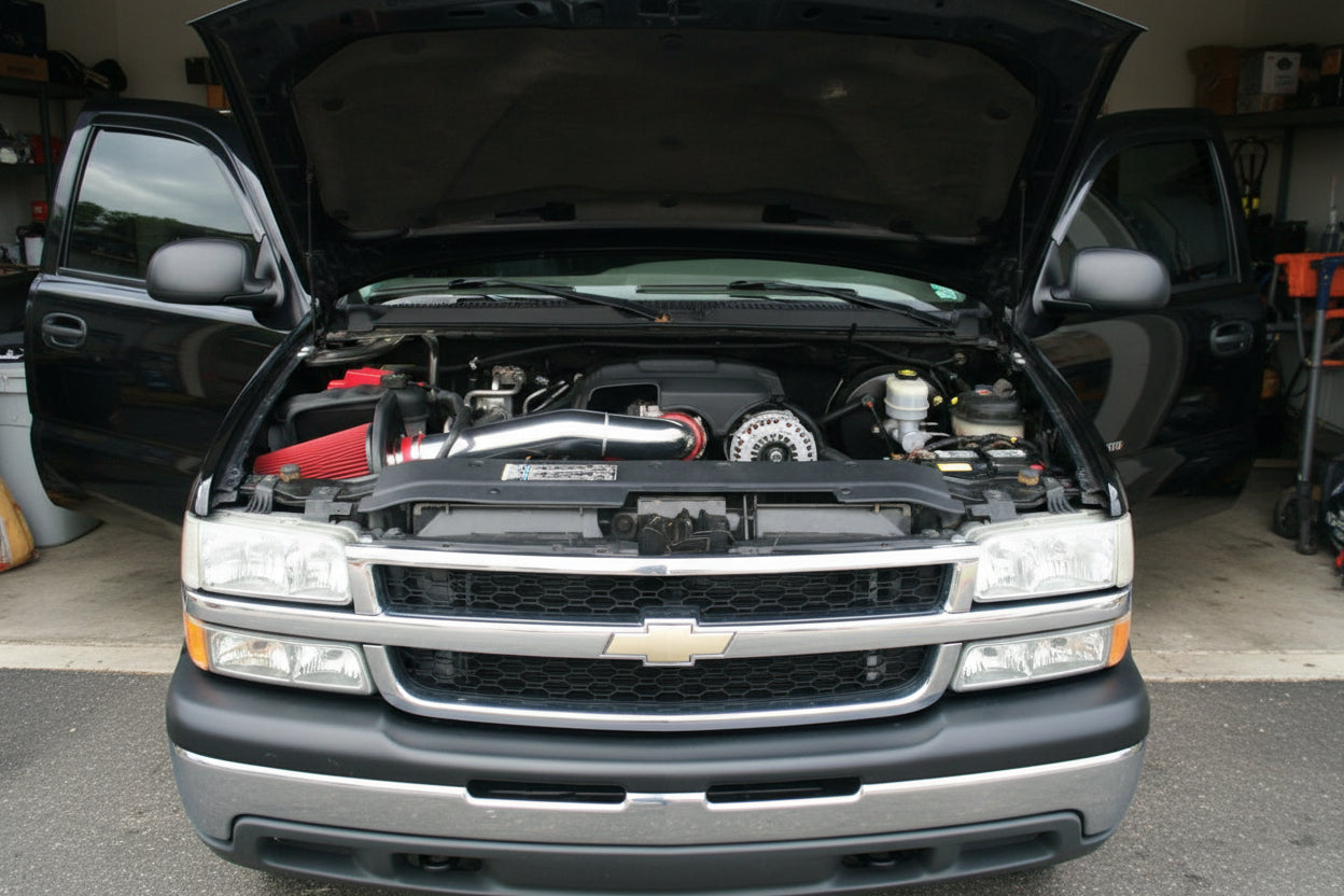 Cold Air Intake Kit for Chevrolet Silverado 1500 (1999-2003) with 4.8L / 5.3L / 6.0L / 6.2L V8 Engine