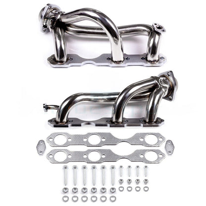 Stainless Steal Header Manifold For Chevy S10 (1996-2001) with 4.3L V6 Engine