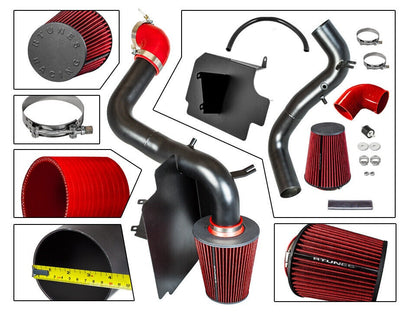 Cold Air Intake for Chevy S-10/GMC Sonoma (1997-2003) with 2.2L L4 Engine