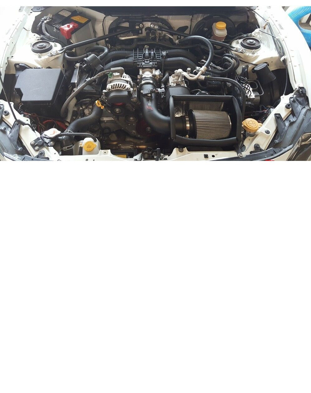 Cold Air Intake W/Heat Shield For Scion FRS / BRZ (2013-2020) With 2.0L Engine Black