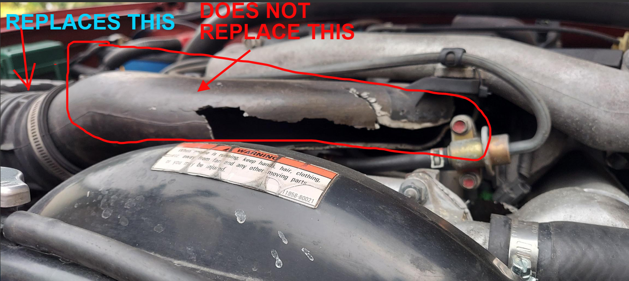 Performance Air Intake Vitara 1999-2003 2.5L V6