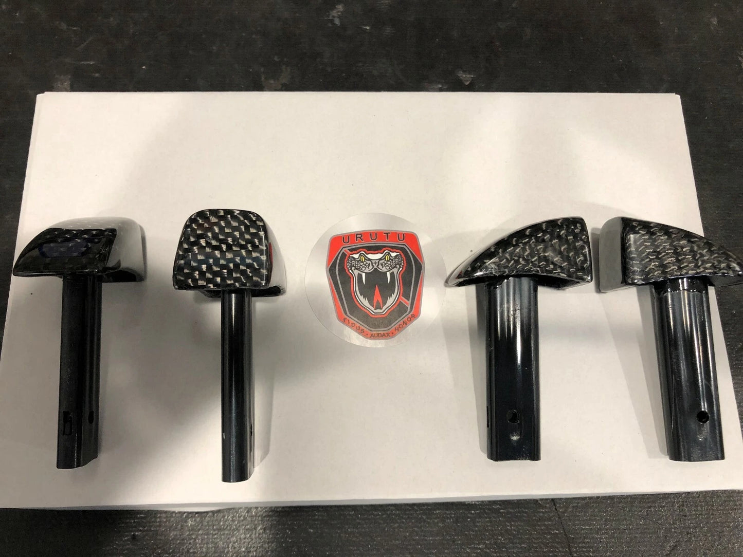Seat Levers Carbon Fiber for Maserati GranTurismo (2007-2010)