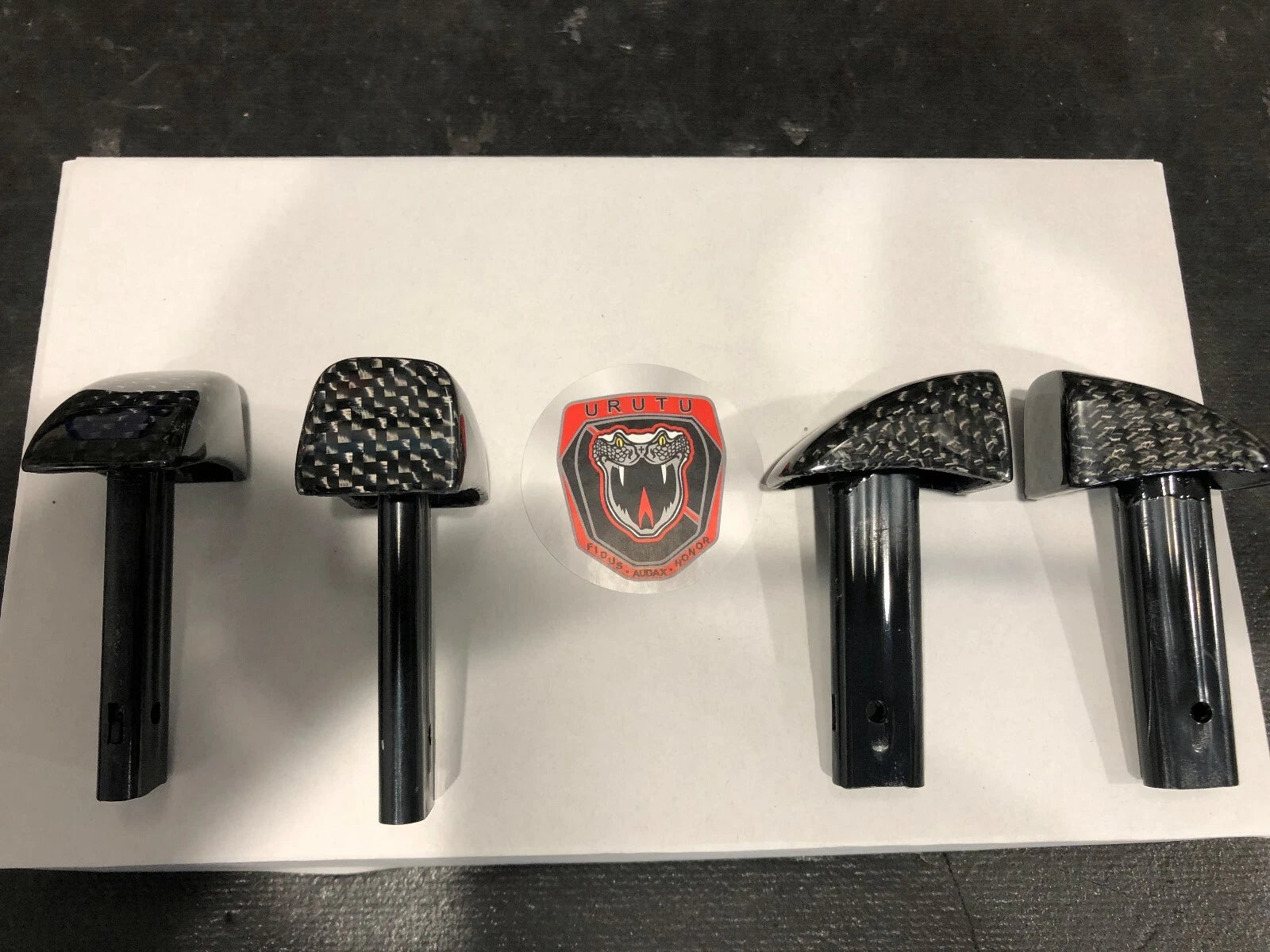 Seat Levers Carbon Fiber for Maserati GranTurismo (2007-2010)