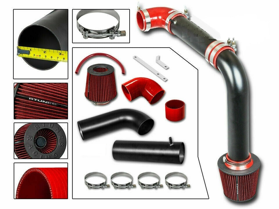 Cold Air Intake Kit for Chrysler Sebring (1995-2000) with 2.0L / 2.5L 4 Cylinder / V6 Engine Black