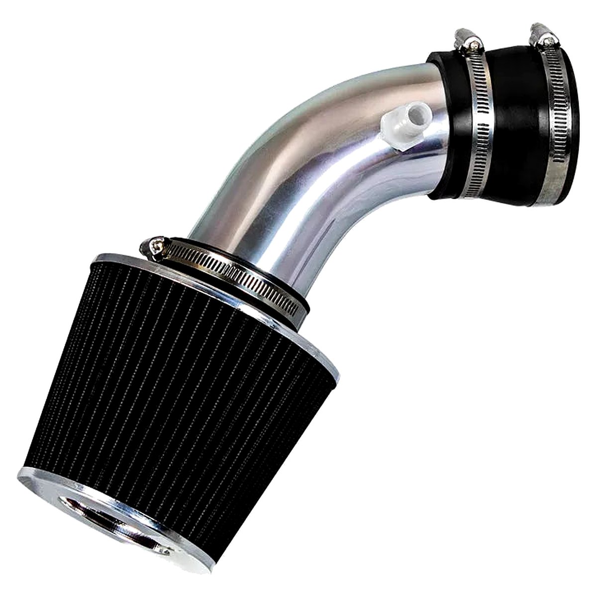 Polished short ram air intake with black cone filter for 2004-2008 Chrysler Pacifica 3.5L 3.8L 4.0L V6