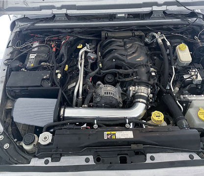 Cold Air Intake For Jeep Wrangler Rubicon (2012-2018) with 3.6L V6 Engine Black