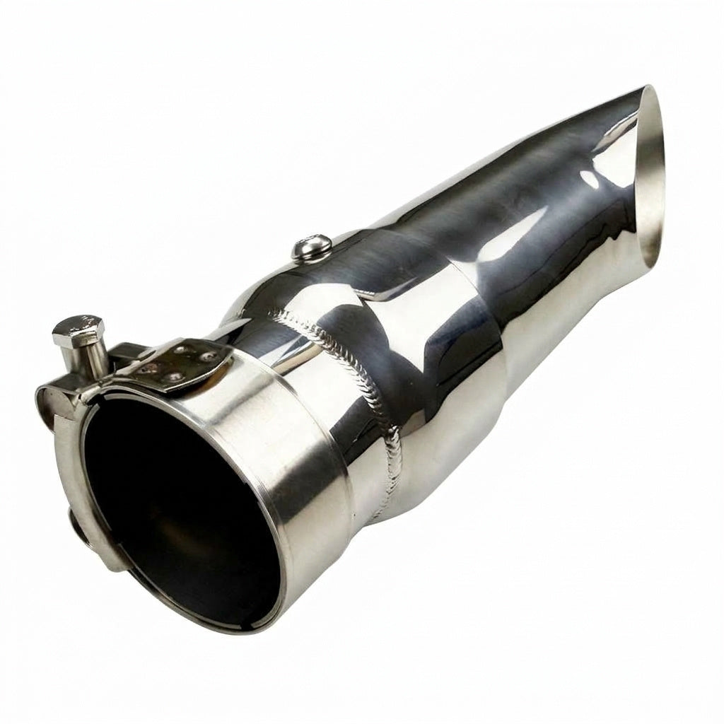Slip-On Exhaust Tip for Harley Davidson Street Bob (2018-2024) Stainless with dB Killer