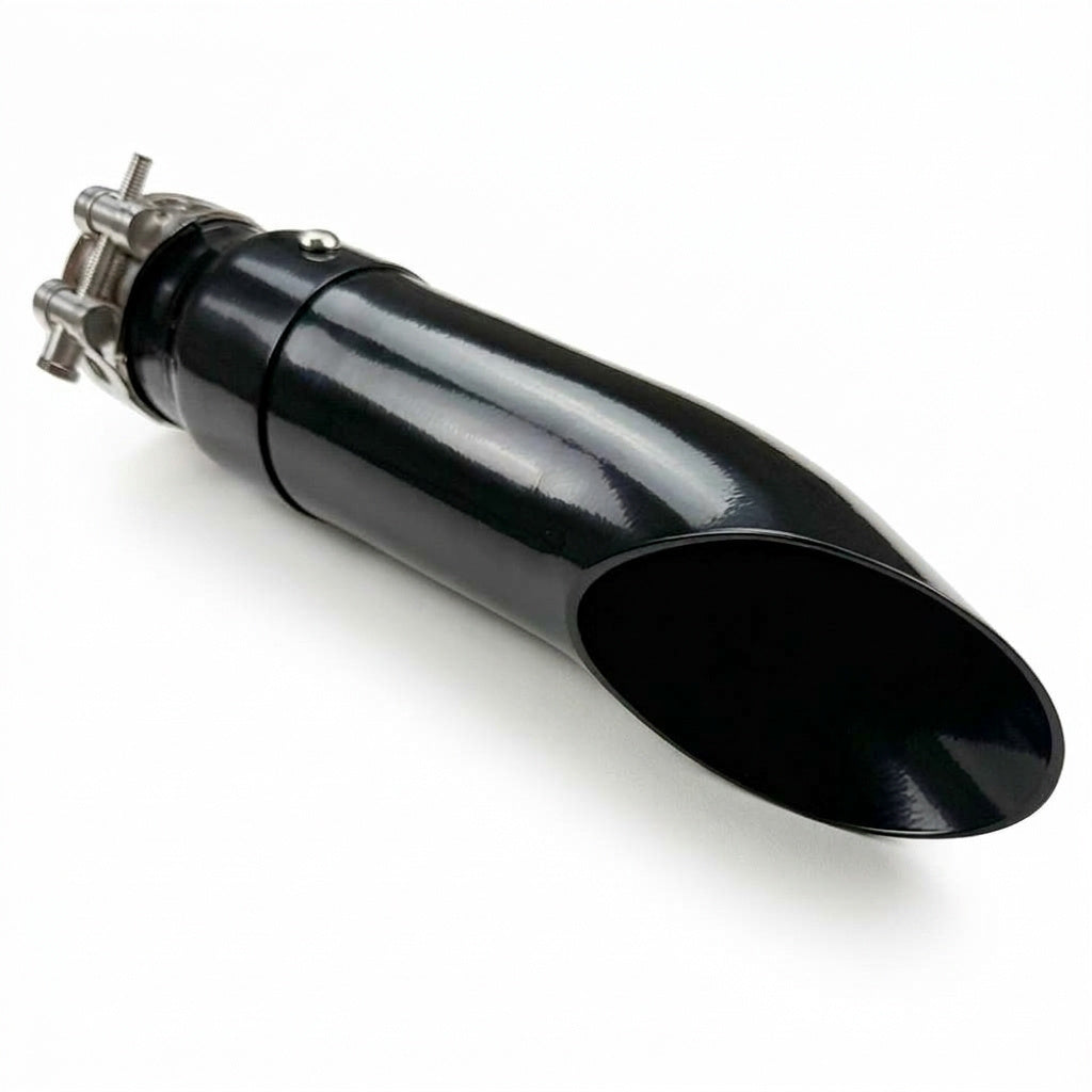 Slip-On Exhaust Tip for Yamaha SCR950 (2017) Black