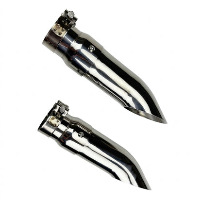 Slip-On Exhaust Tips for Ducati Monster 695 (2007-2008) Stainless with dB Killer