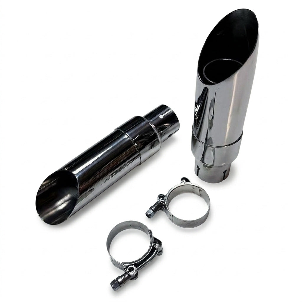 Slip-On Exhaust Tips for Indian Scout Sixty (2016-2024) Stainless