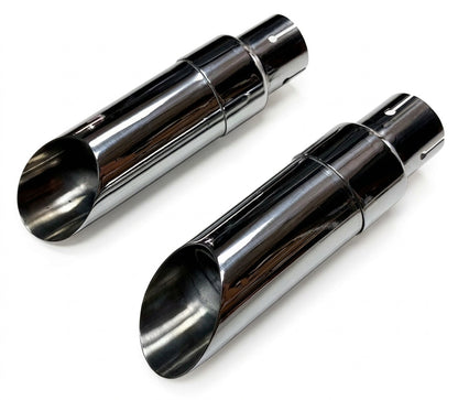 Slip-On Exhaust Tips for Indian Scout Sixty (2016-2024) Stainless
