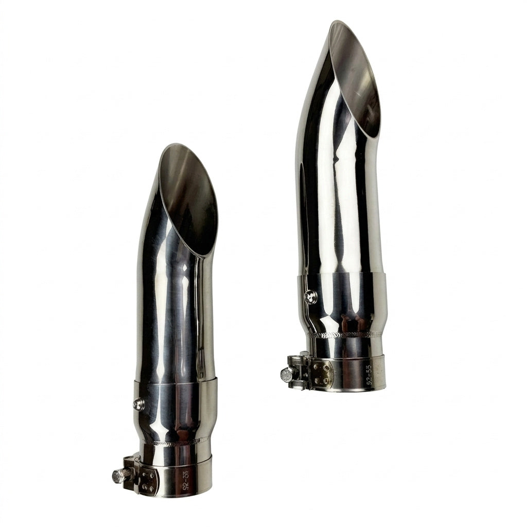 Slip-On Exhaust Tips for Kawasaki ZZR1200 (2002-2005) Stainless
